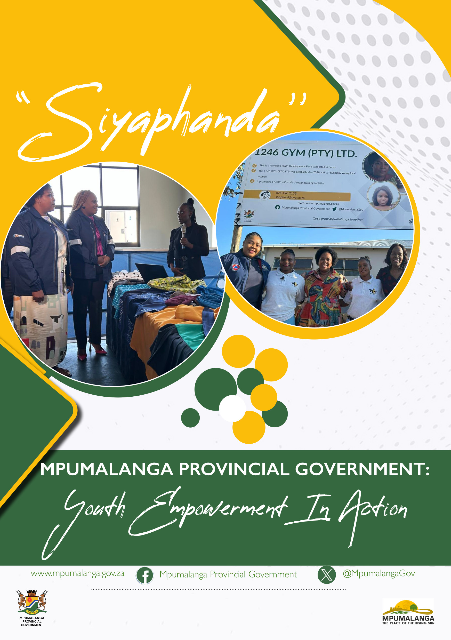 2024 Siyaphanda Special Edition Newsletter ft. PYDF beneficiaries