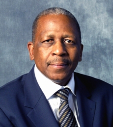 Photo of former first Premier of Mpumalanga, Dr. Matthews Phosa