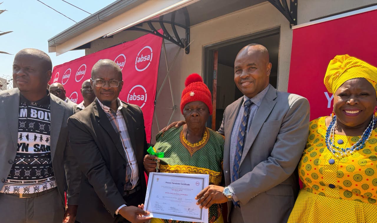 Premier Ndlovu hands over newly built home to 72 year old beneficiary of ABSA Housing Project