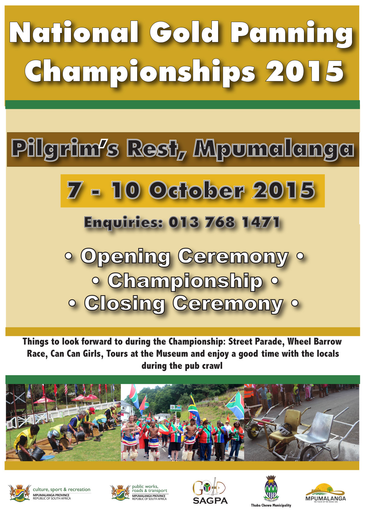 2015 National Gold Panning Championships