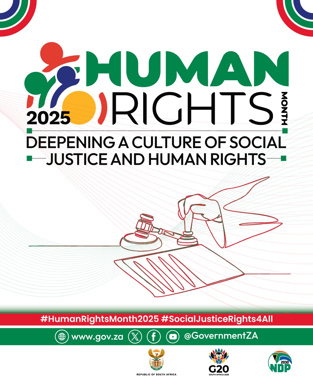 Human Rights Month 2025 - Deepening  a culture of social justice and human rights