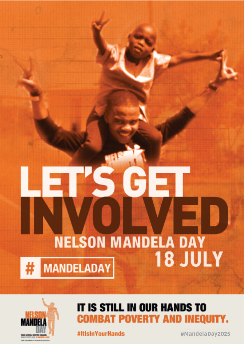 Mandela Month 2025 - It's still in your hands to combat poverty and inequity