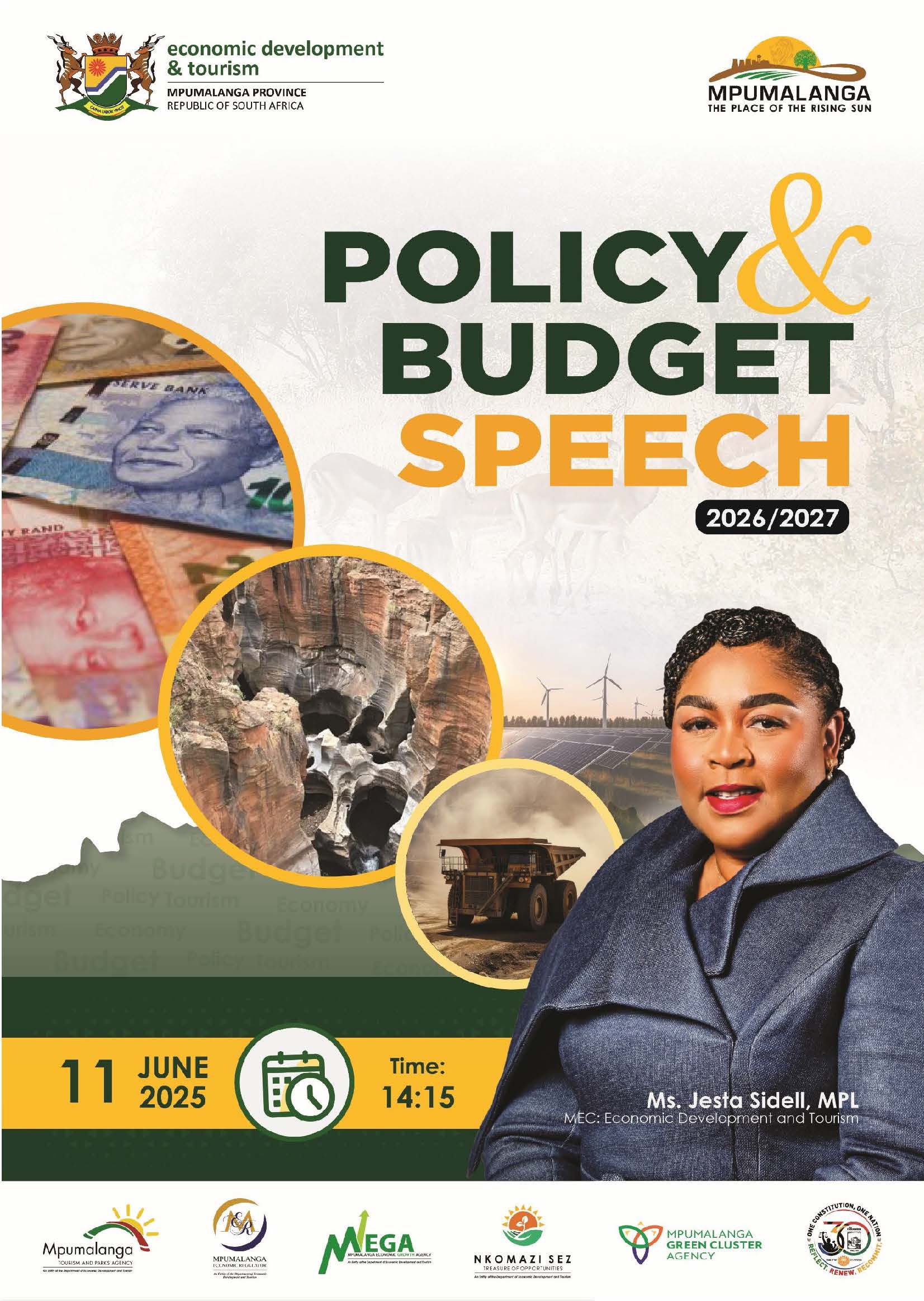 DEDT Policy and Budget Speech for 2026/2027