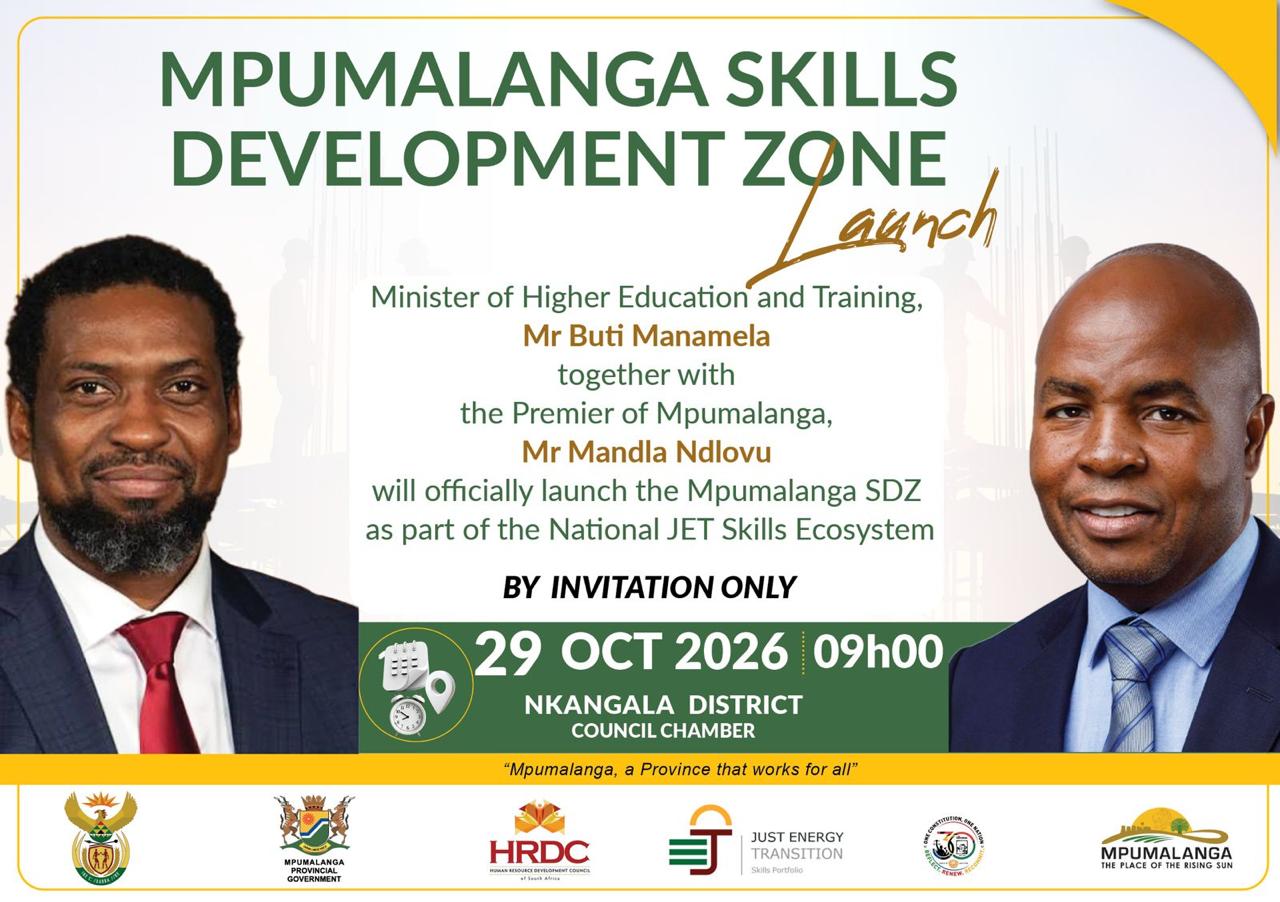 Launch of Mpumalanga Skills Development Zone