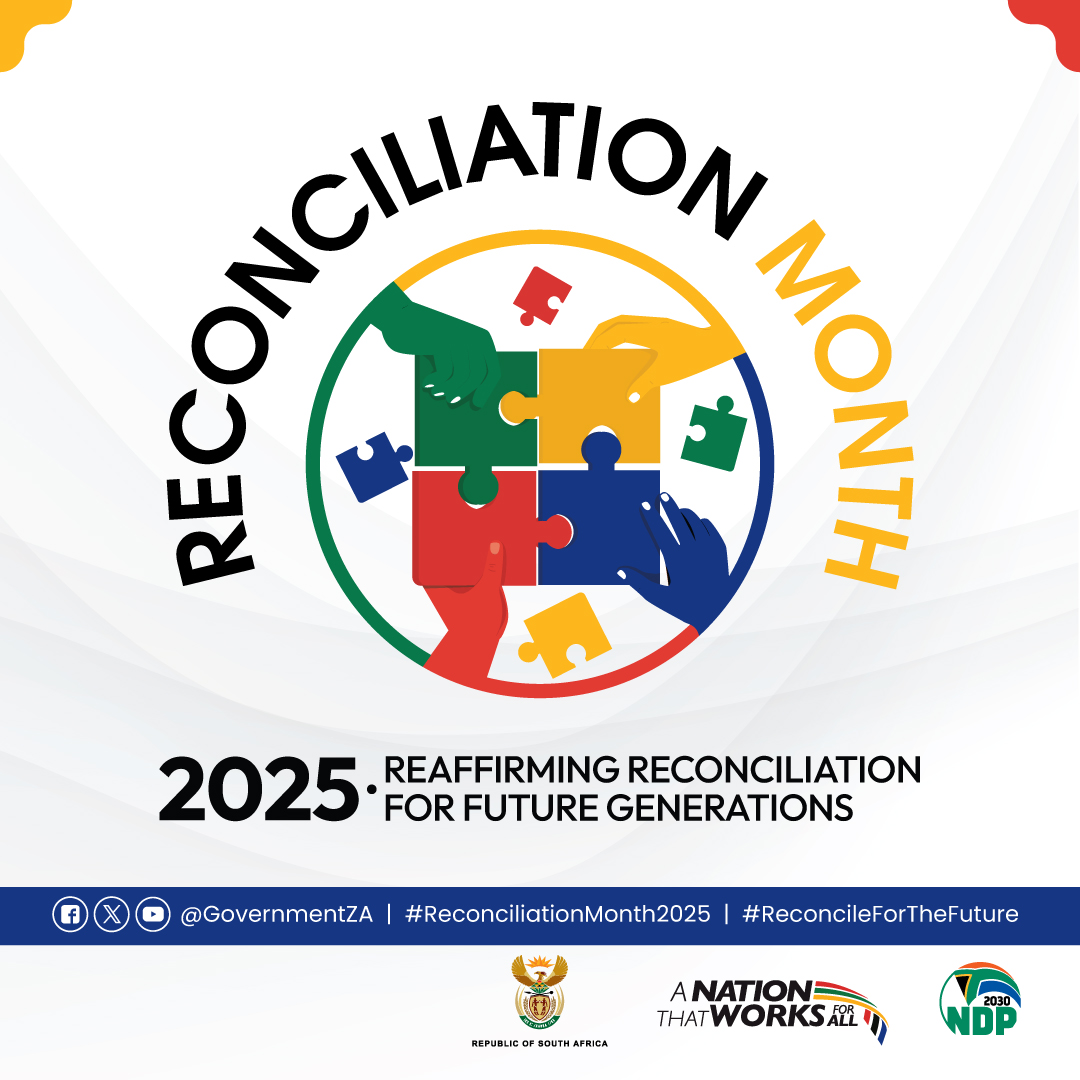Reconciliation Month 2025 Poster - Reaffirming reconciliation for future generations
