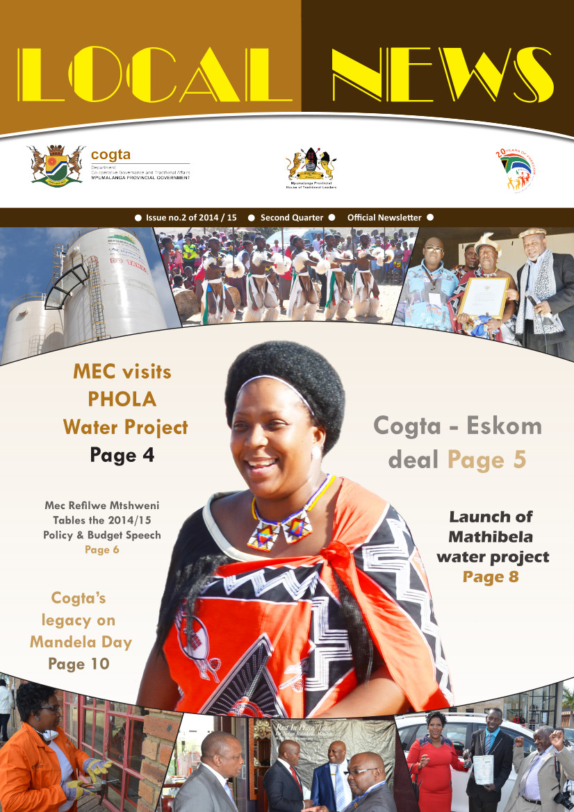 COGTA Newsletter July-Sept 2014-2015