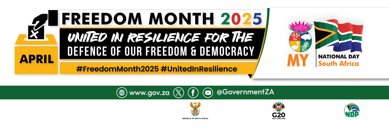 2025 Freedom Month poster