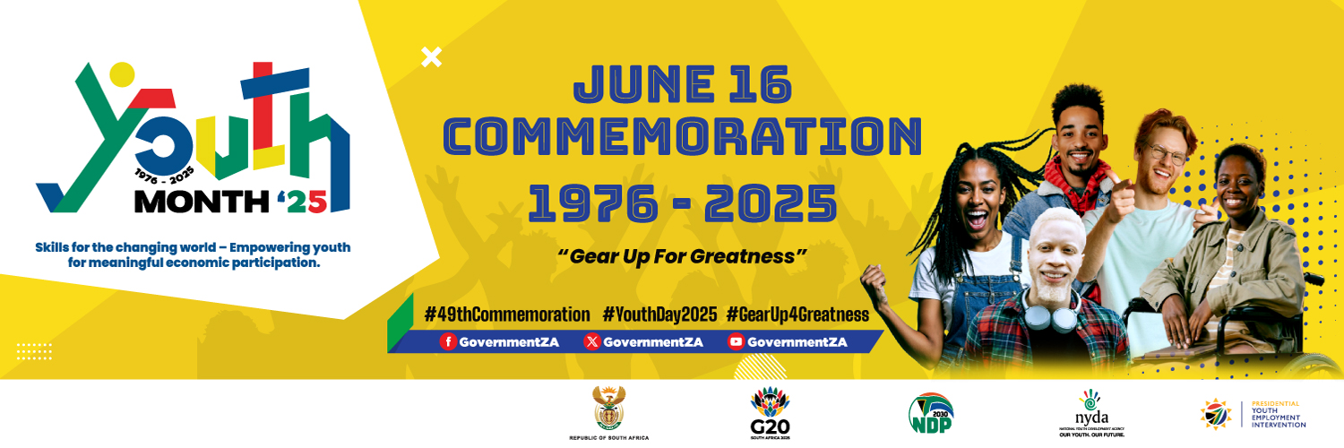 Youth Month 2025 Poster - Skills for the changing world - Empowering youth for meaningful economic participation