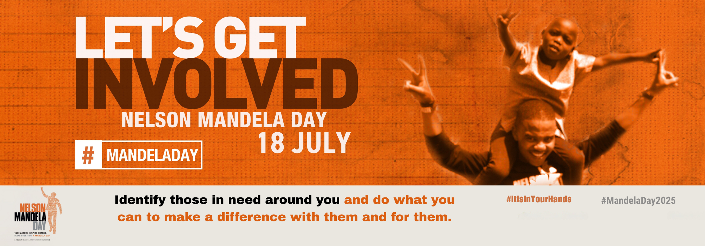 2025 Mandela Month poster