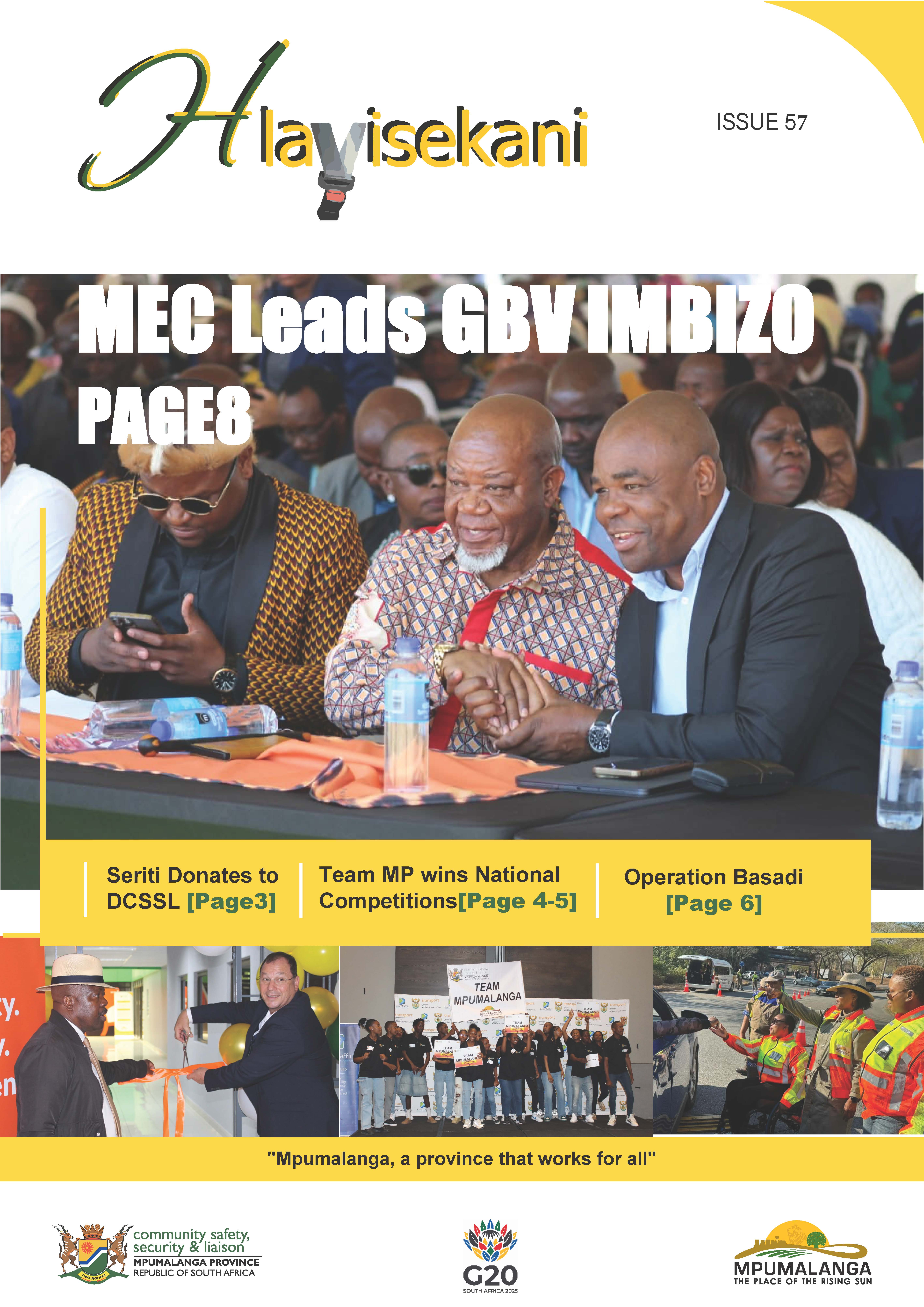 DCSSL Hlayisekani Newsletter - Issue 57 