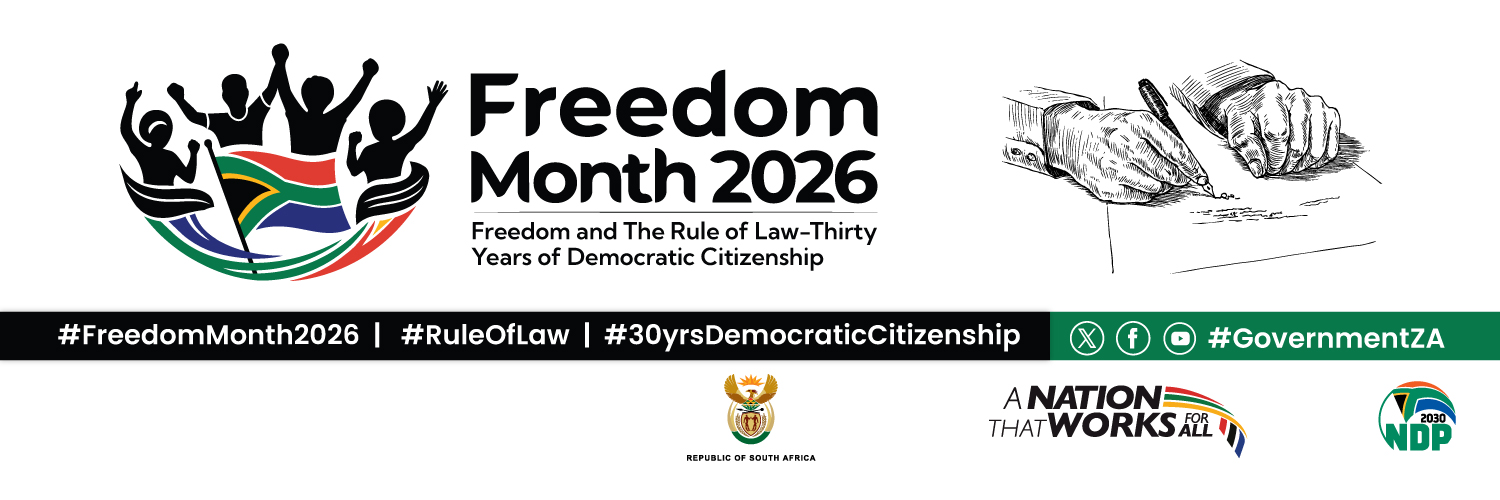 Freedom Month 2026 poster